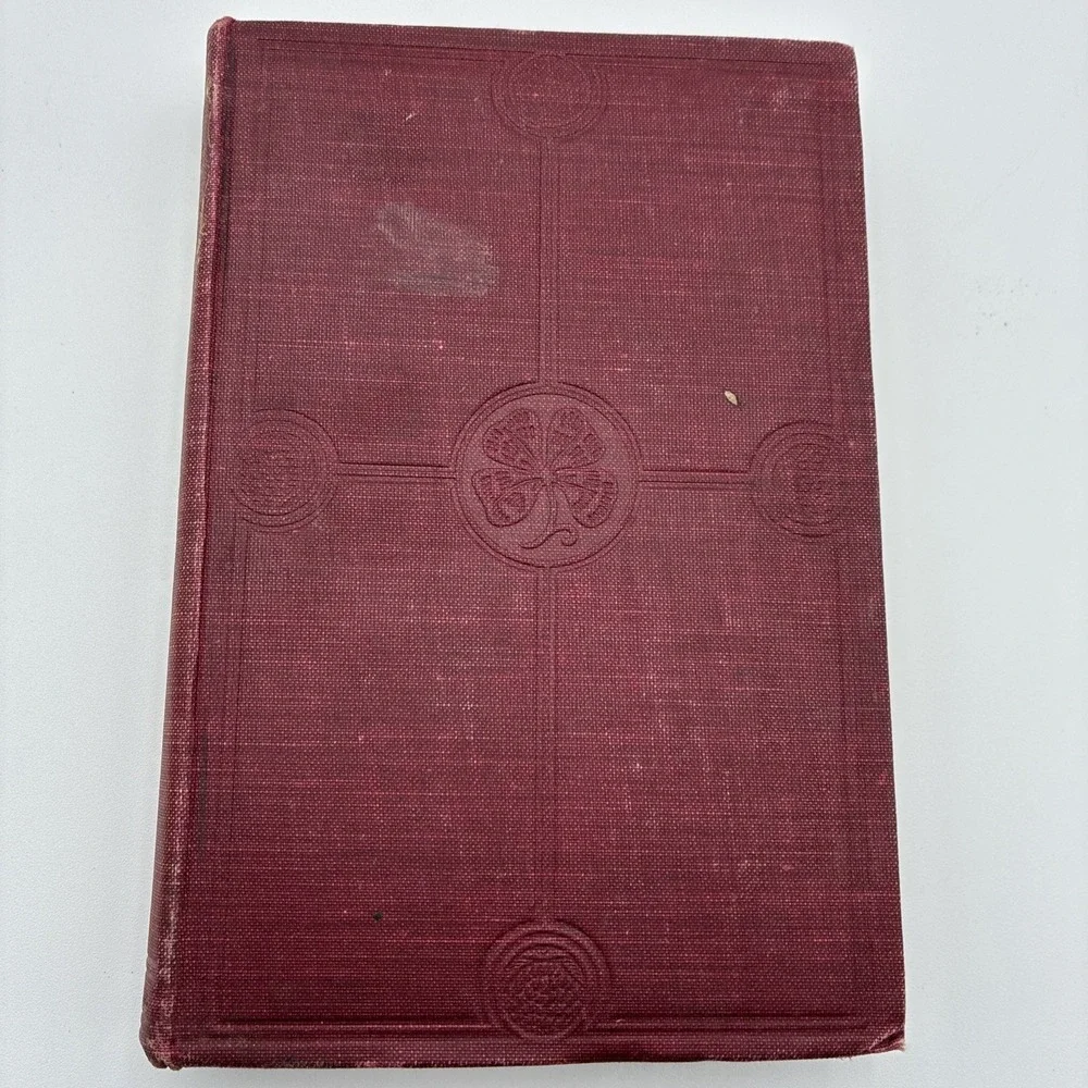 Plato On The Immortality Of The Soul Phaedo Hurst & Co Antique Hardcover Red
